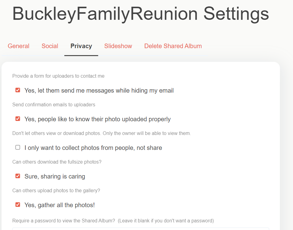 photo essay family reunion