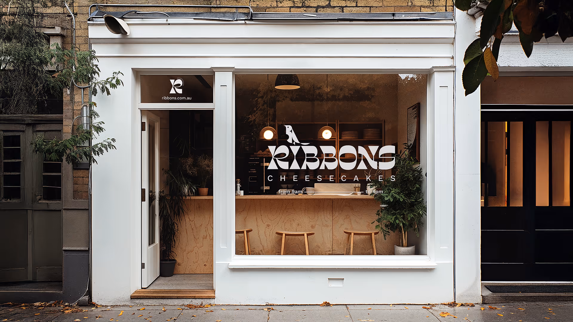 Ribbons Cheesecakes storefront