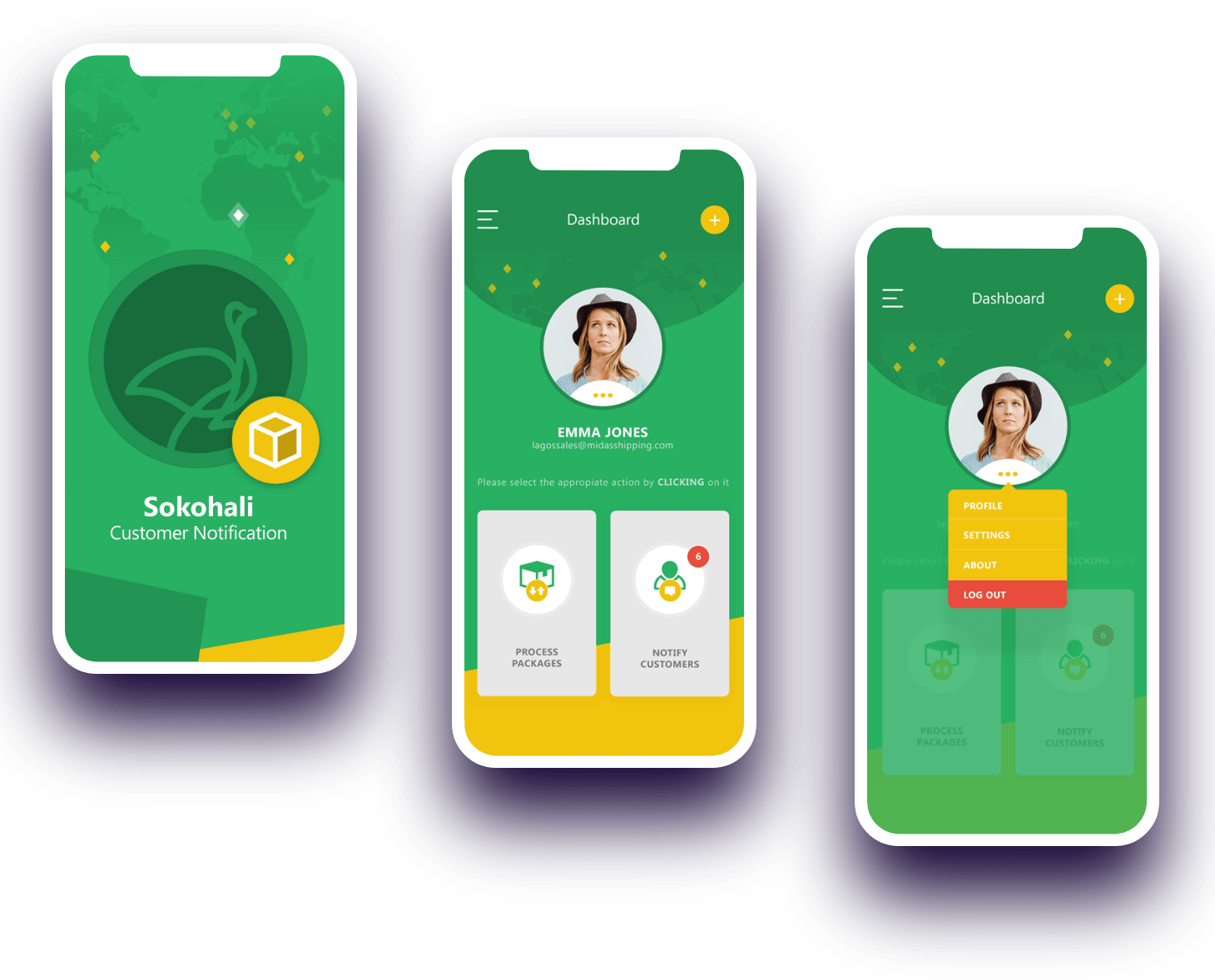 Sokohali Mobile App Case Study - User Profile Showcase