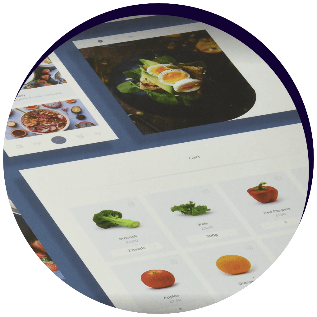 Designing all the UI elements and building the user experience