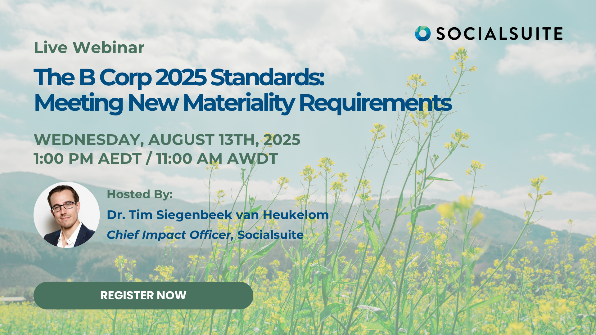 Register now