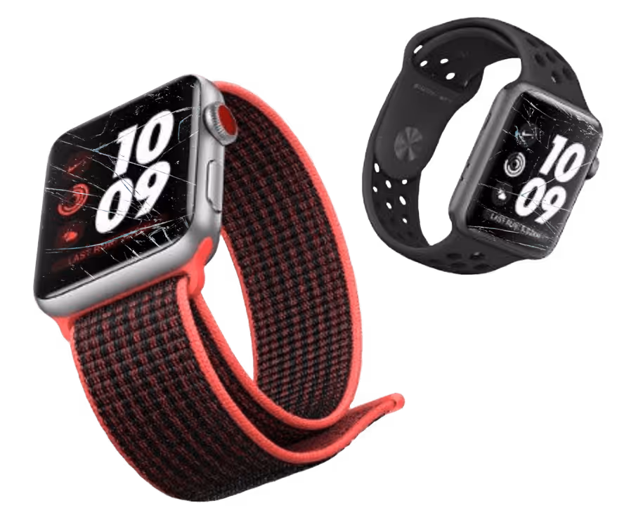 Zbita szybka Apple Watch