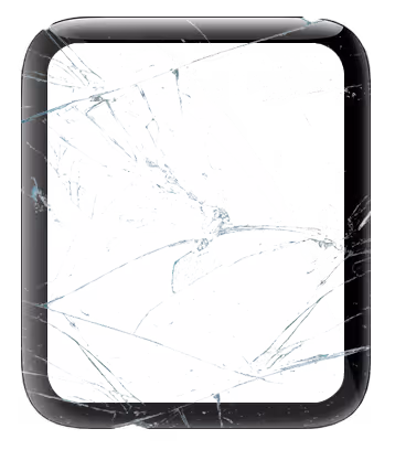 Zbita szybka Apple Watch