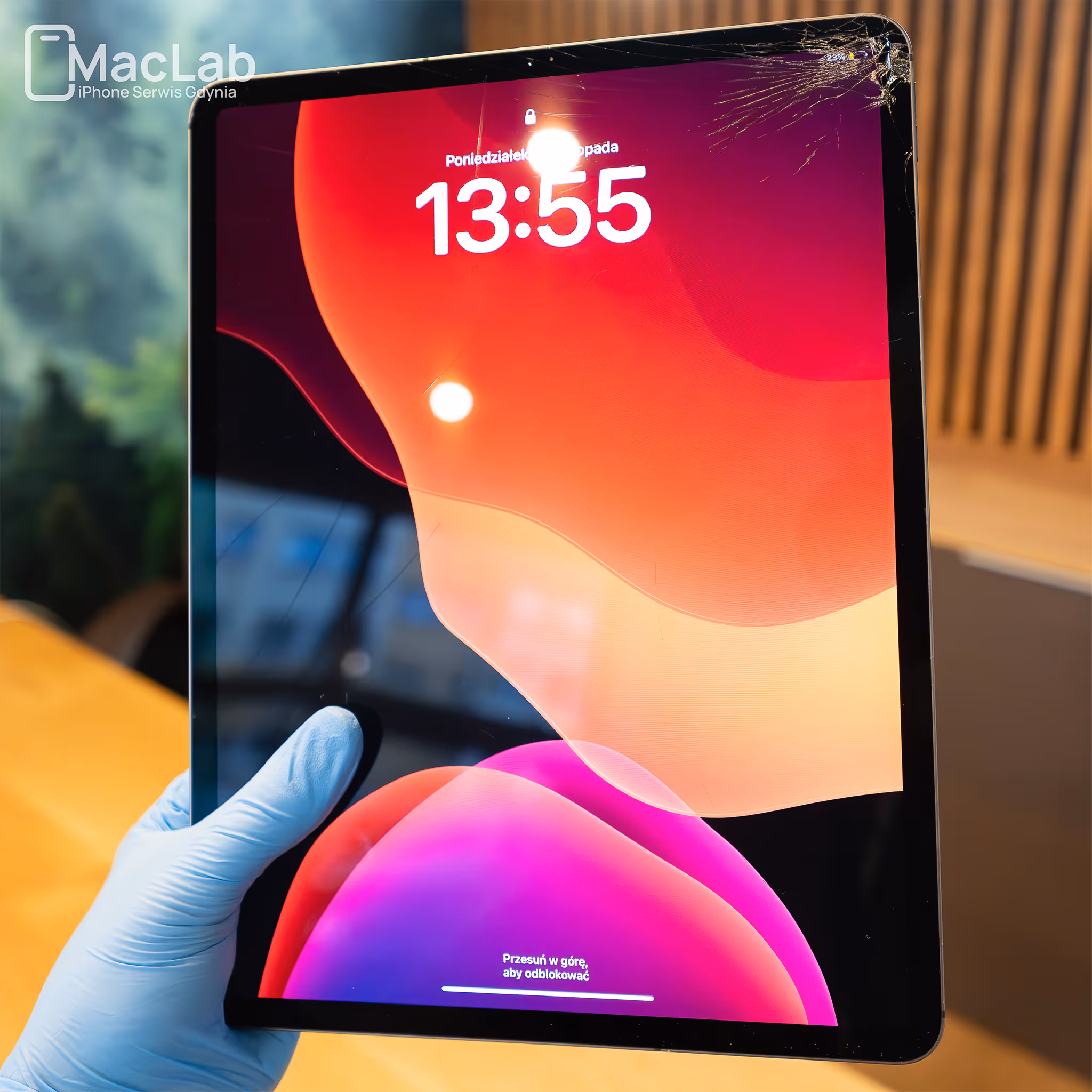 Naprawa wyświetlacza iPad - Serwis Apple Gdynia Gdańsk Sopot