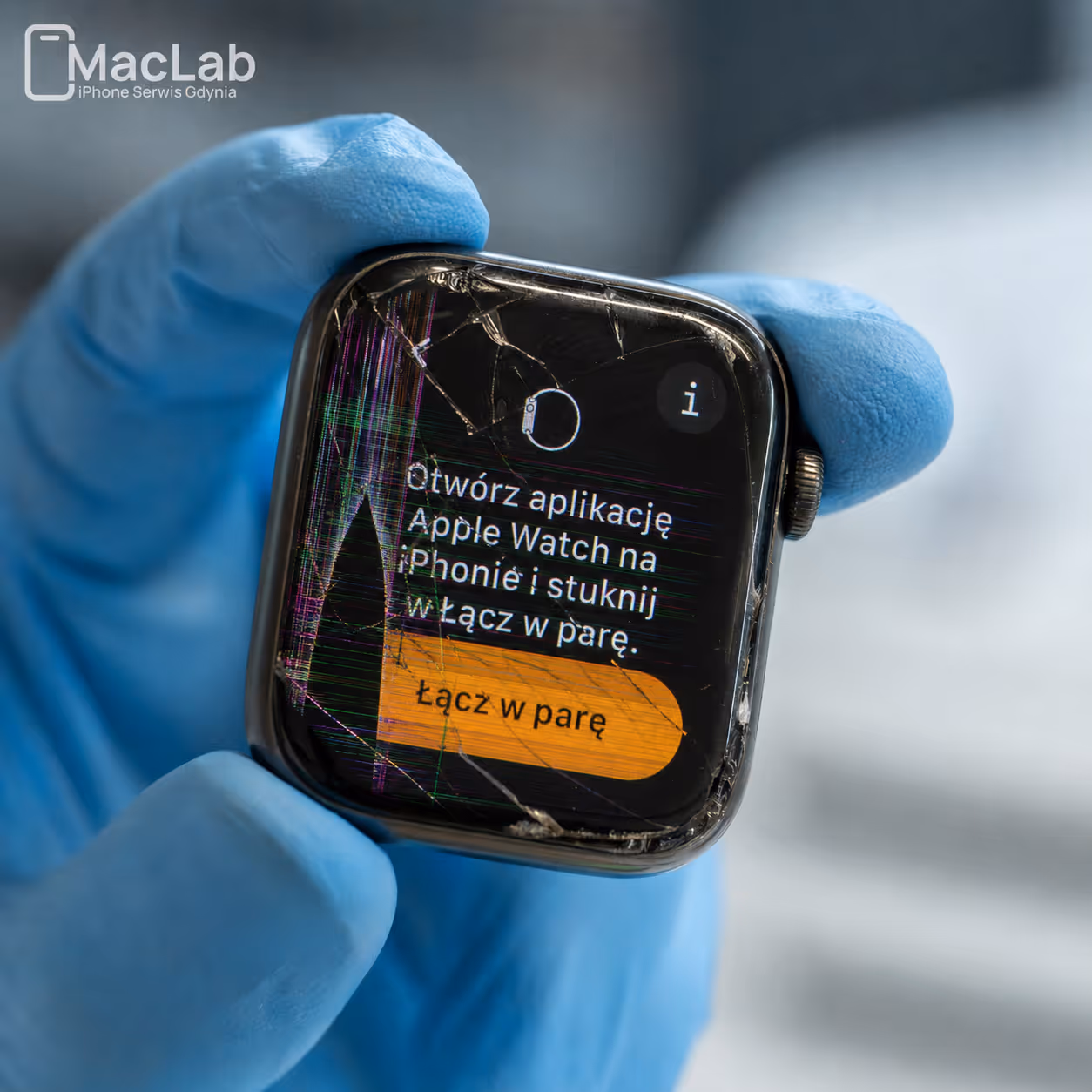 Wymiana ekranu Apple Watch - MacLab Serwis Gdynia Trójmiasto