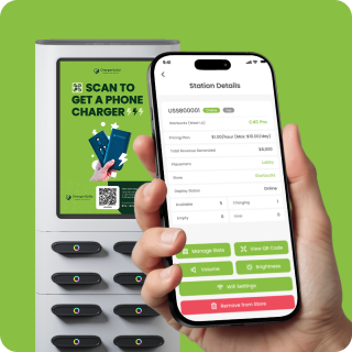 ChargerGoGo Host app station list screen