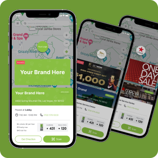 ChargerGoGo app screens including the charging station map