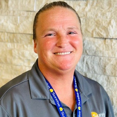 Headshot of site manager, Amy Miller-Daub