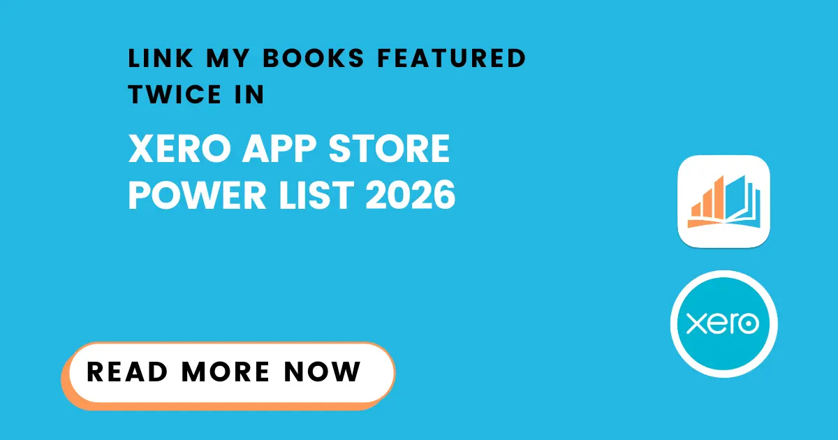 Link My Books featured in a 2026 Xero App Store Power List