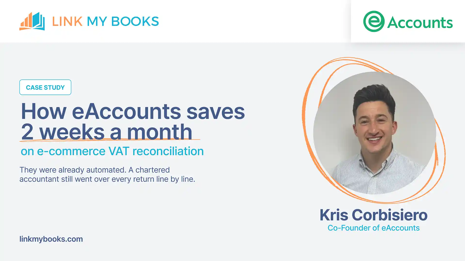 How eAccounts saves 2 weeks a month on e-commerce VAT reconciliation (accurate to the penny)