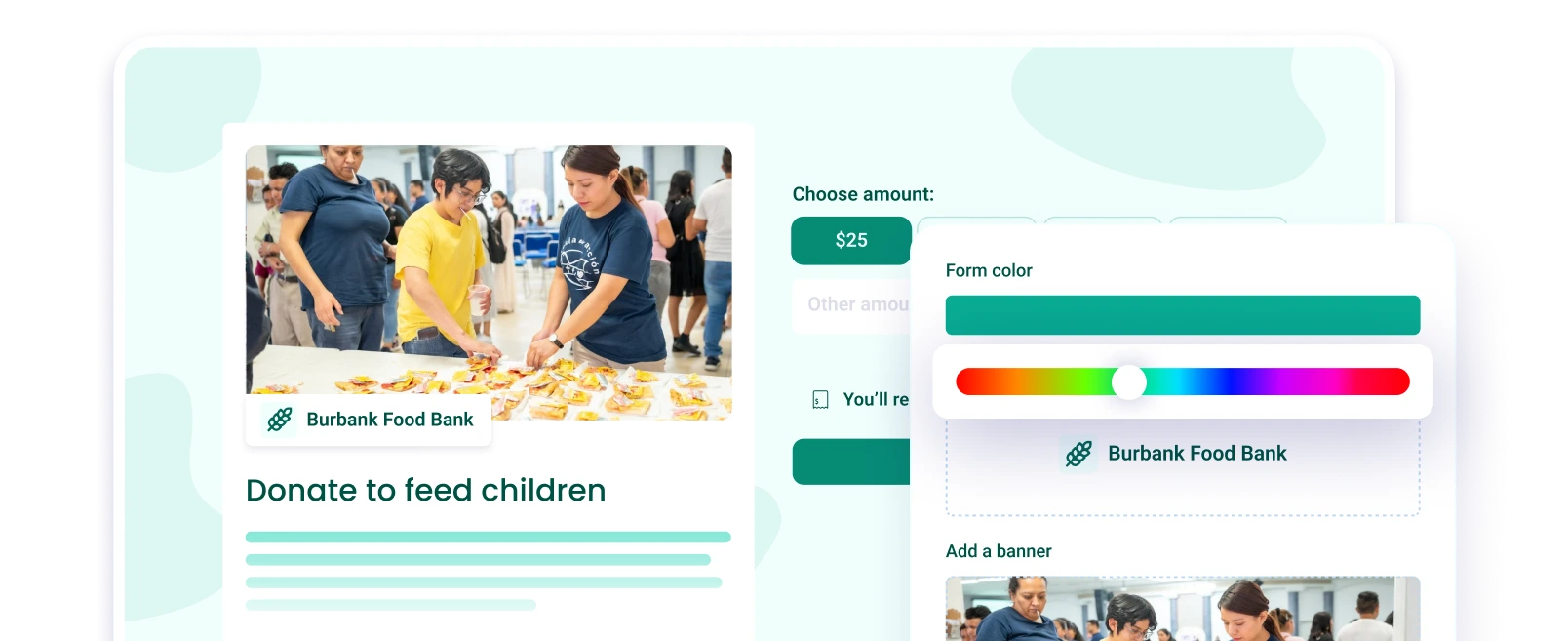 Customizable forms
