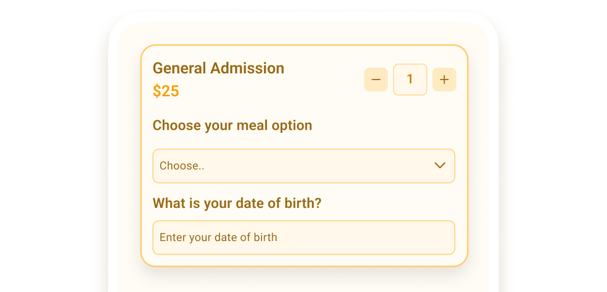 Custom questions