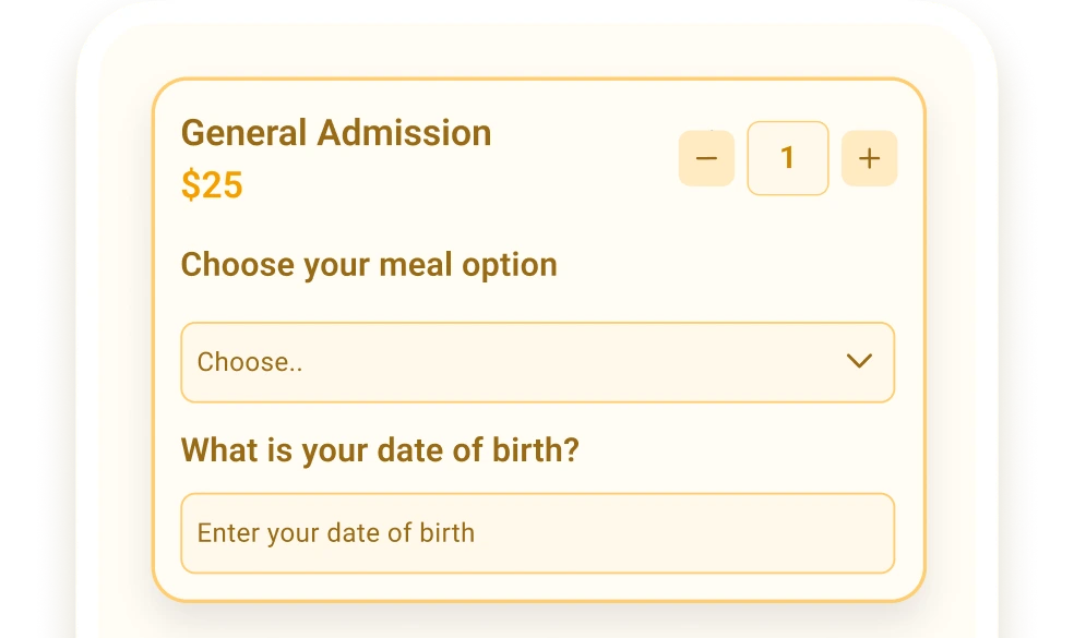 Custom questions