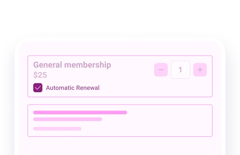 Customizable tiers