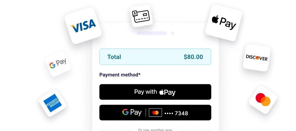 All payment options with zero fees