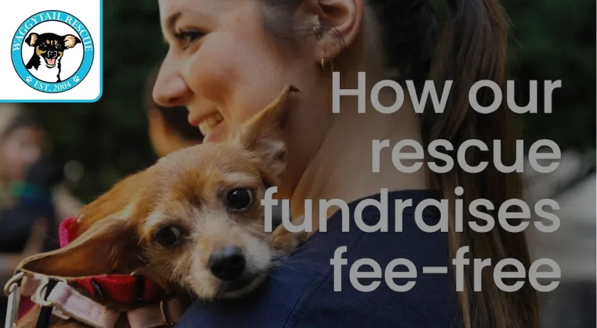 How our rescue fundraises fee-free