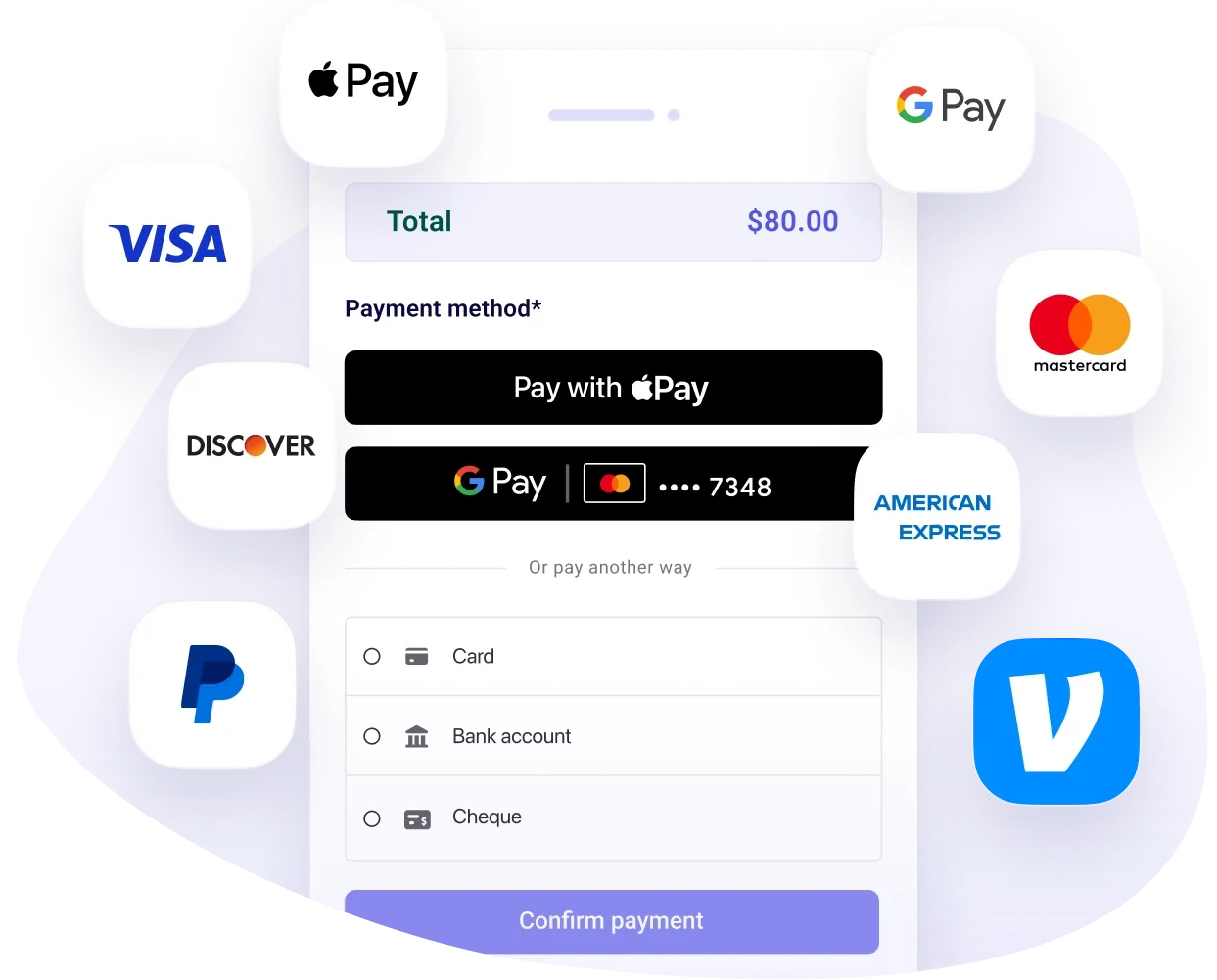 Payment methods