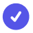 Purple Check Icon