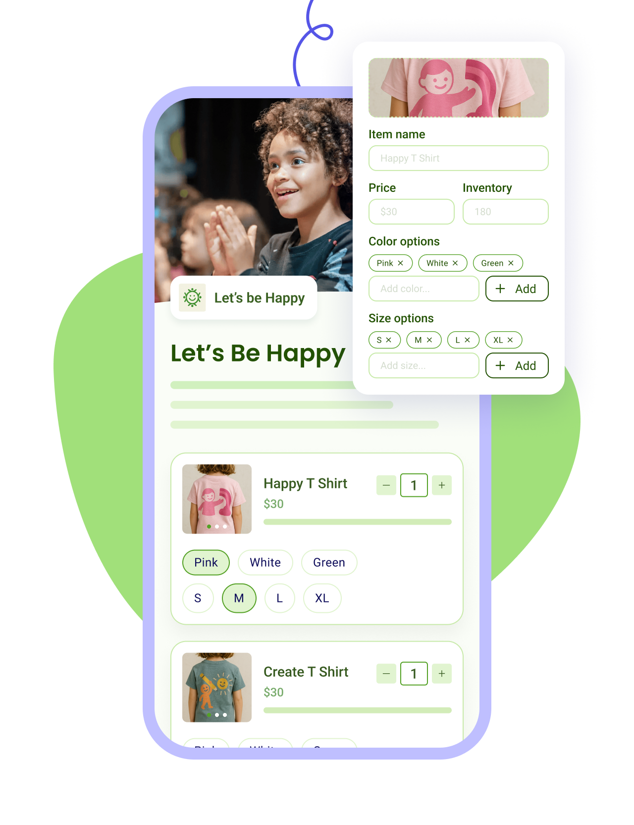 Online Store Tablet Image