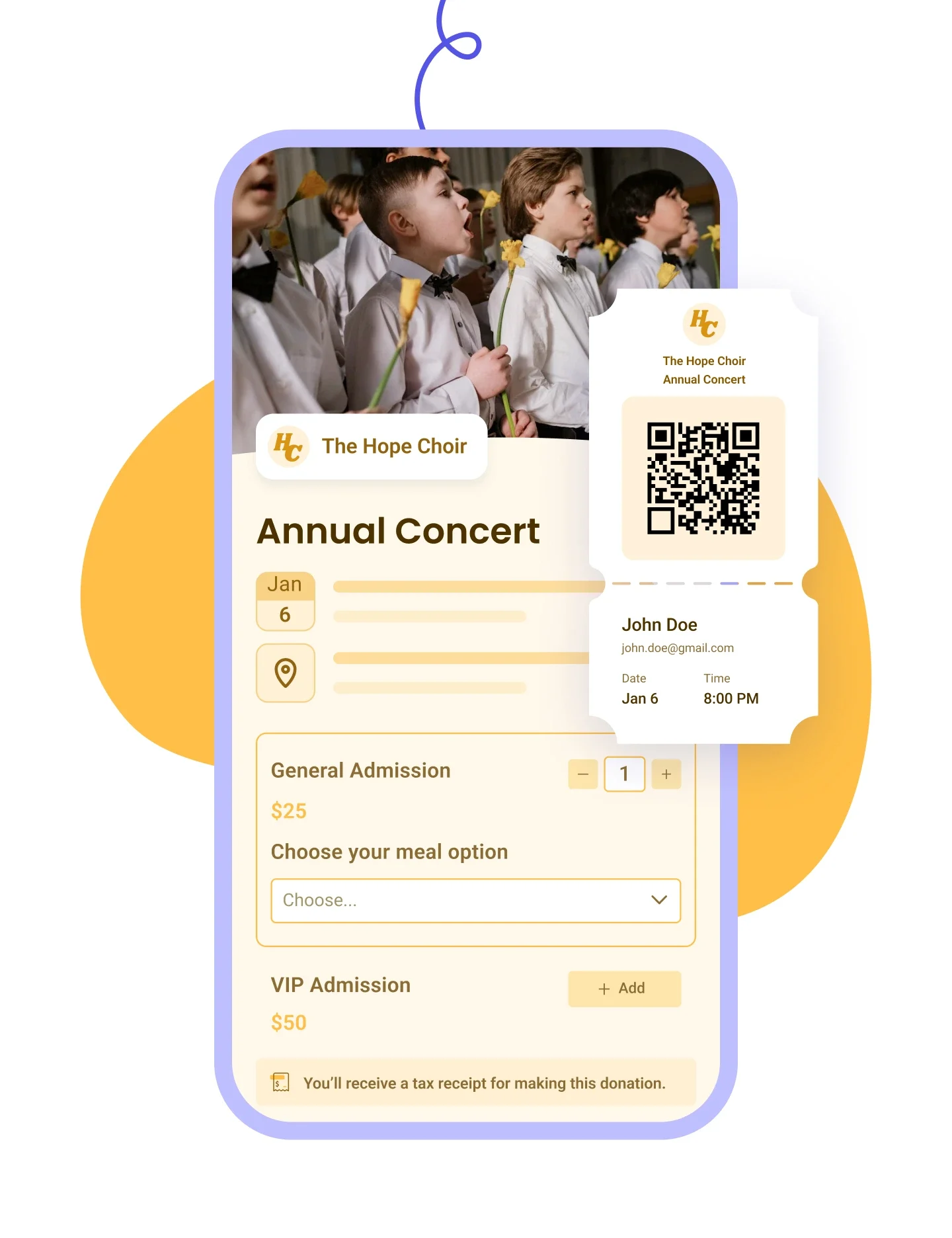 Ticketing Mobile Image
