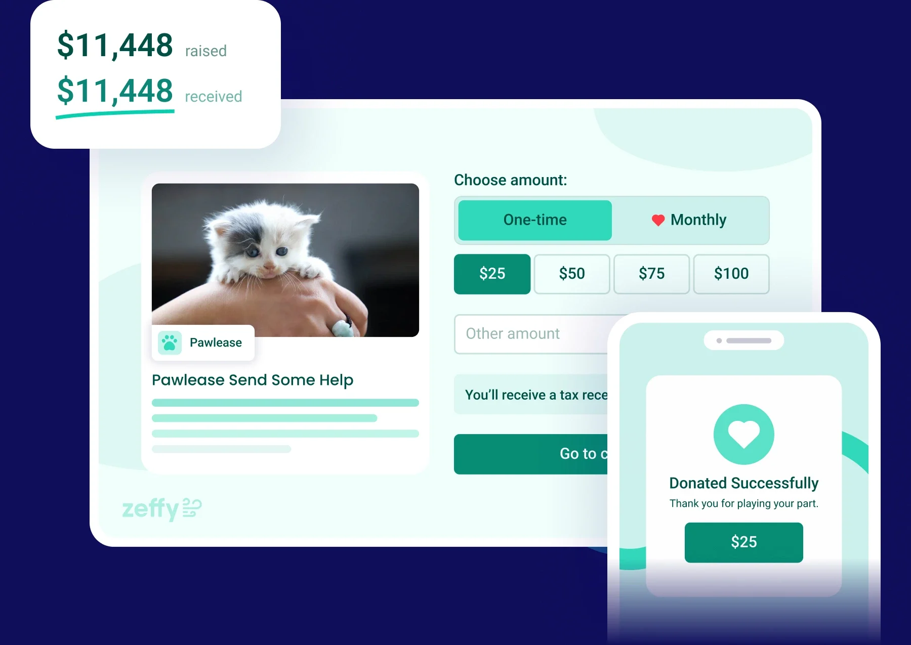 Donation UI