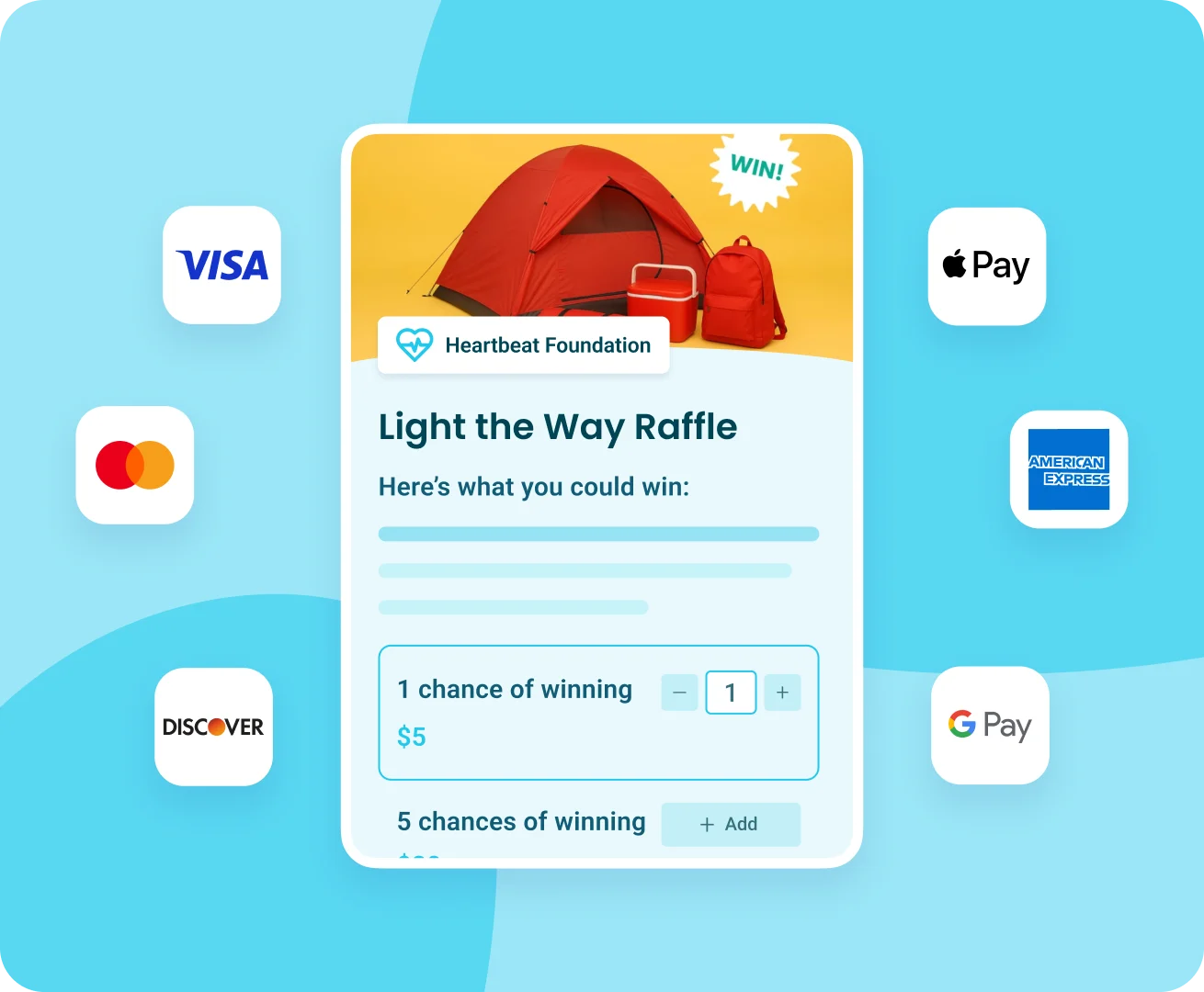 Let participants buy tickets