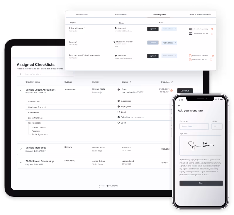 Client Tab