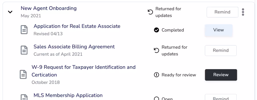real estate document management software