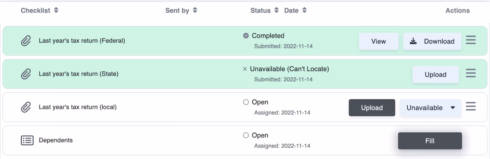 Boilerplate dashboard