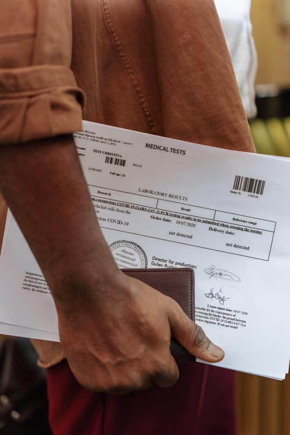 Immigration Visa Document Intakes paperwork