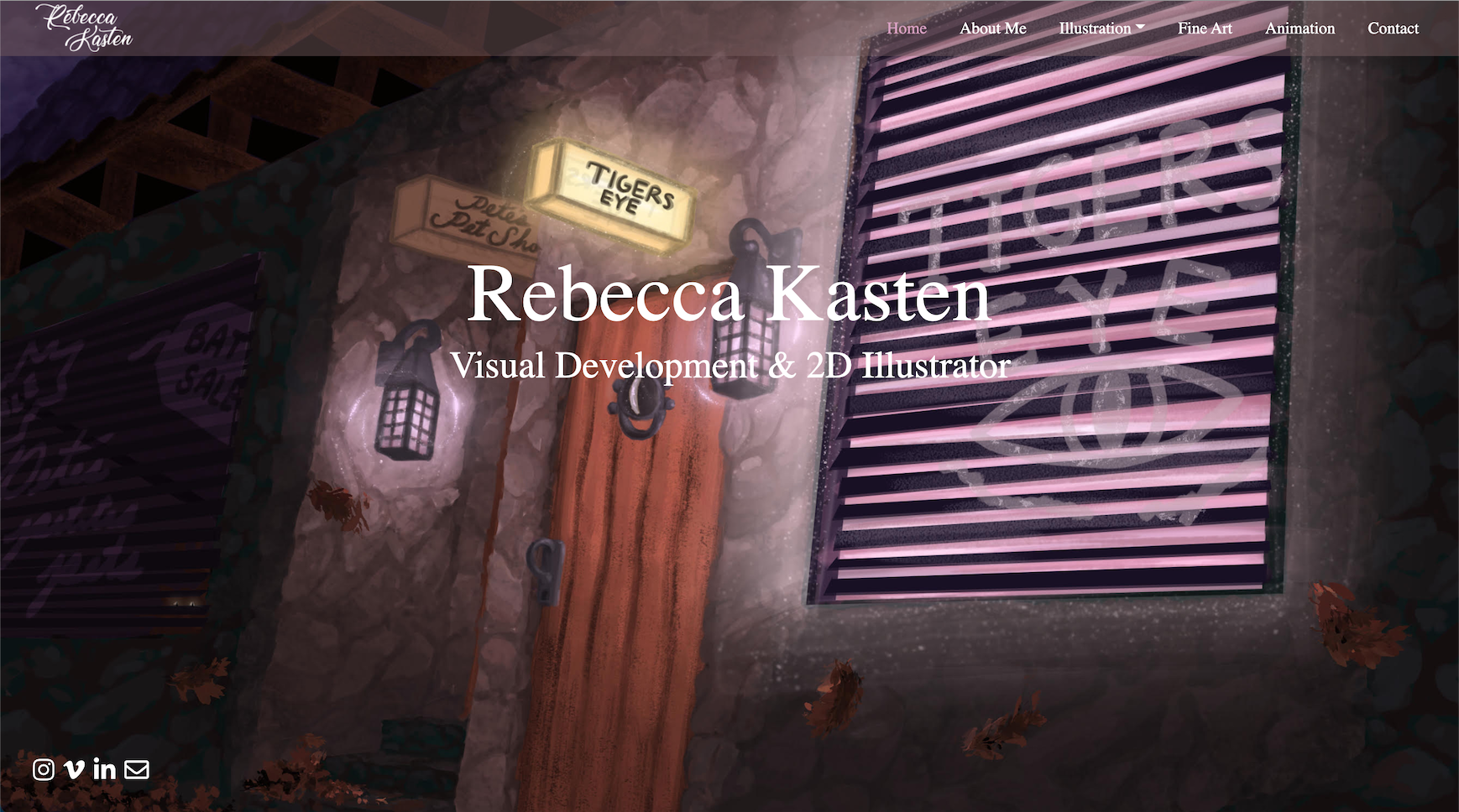Home Page of Rebecca Kasten's Website