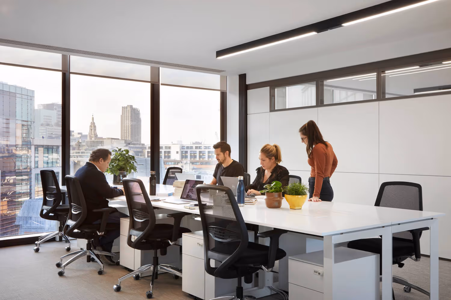 People working in Fora Shoreditch private office space
