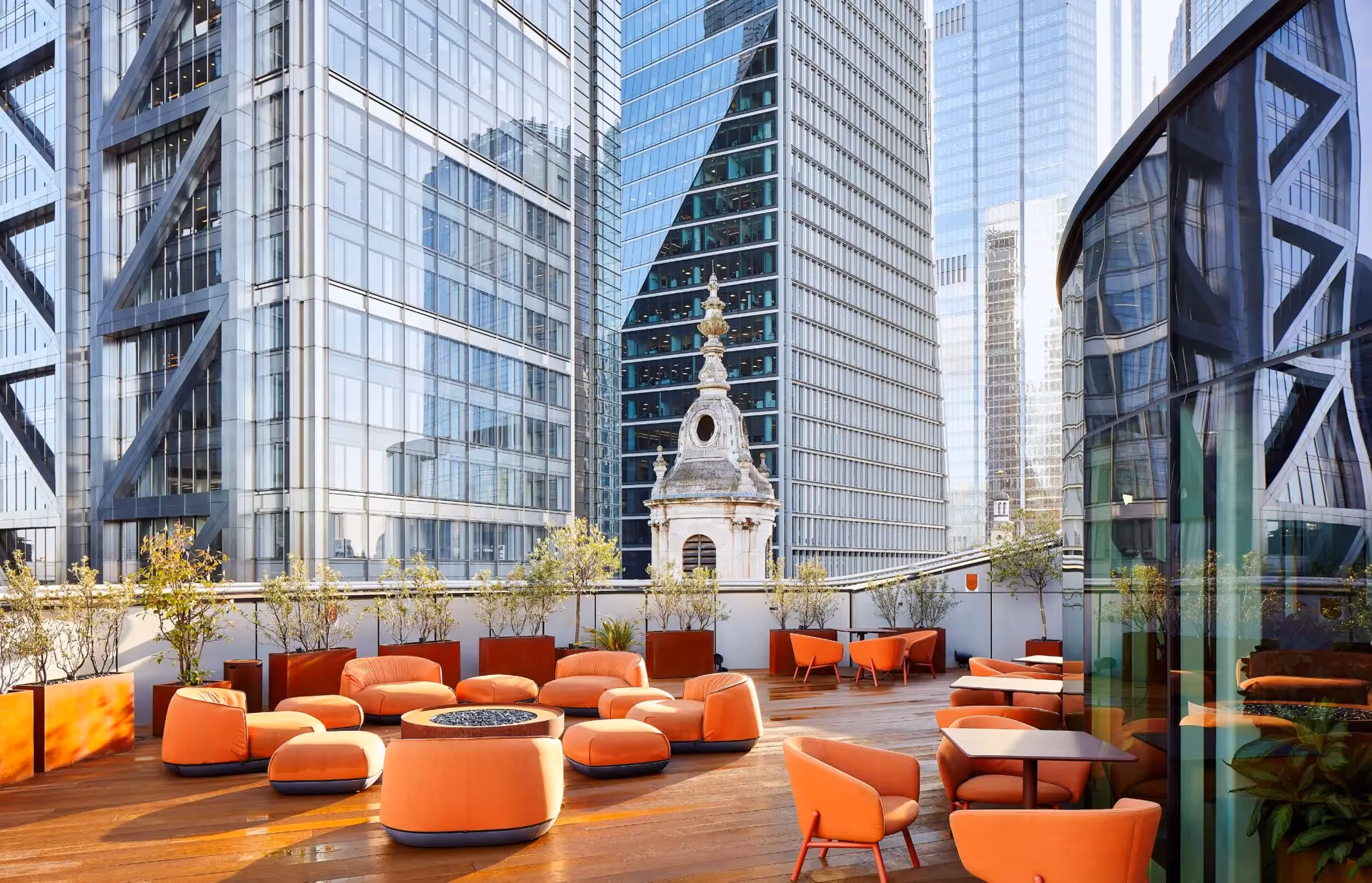 Outdoor space at Uncommon office space in London