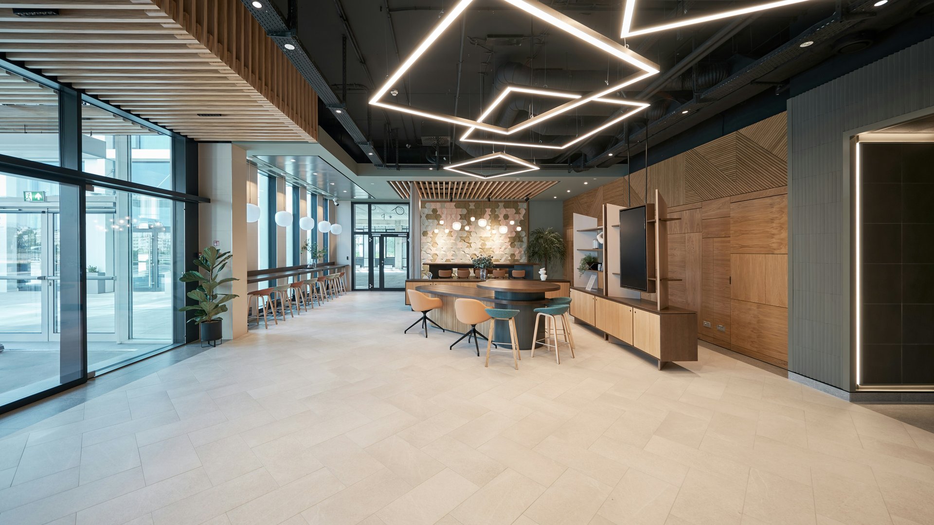 An example of a modern coworking space in London.