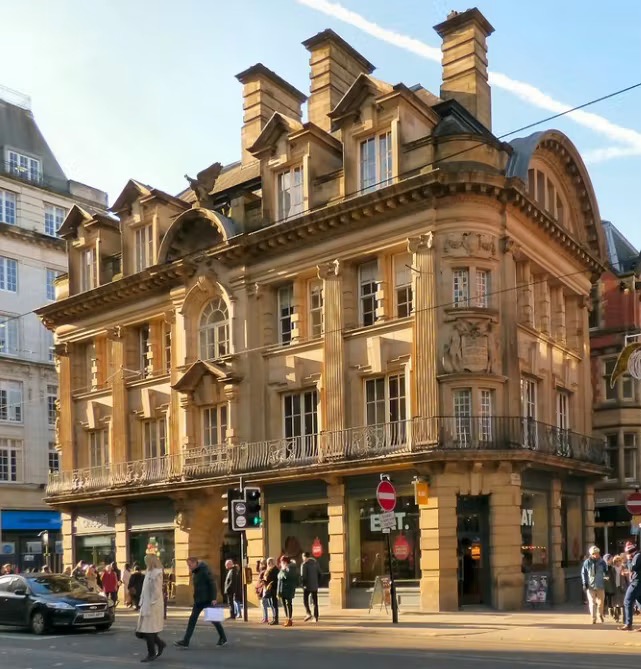The exterior of a private office space in Manchester.