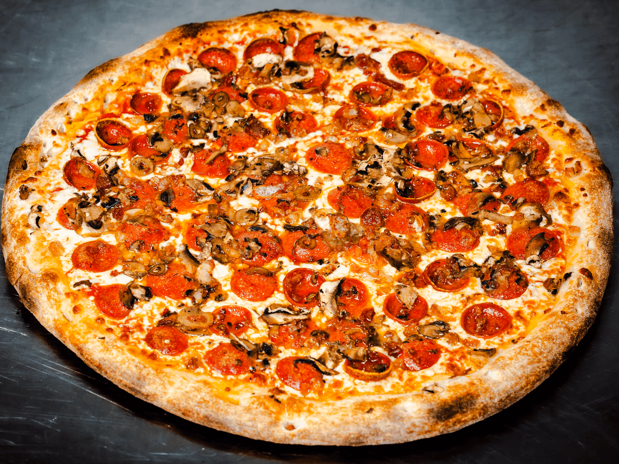 Pizza at joes pizza