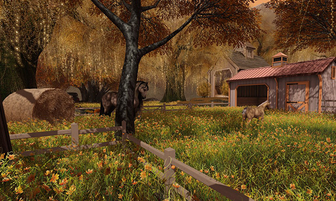 Nexen Estate Autumn Garden