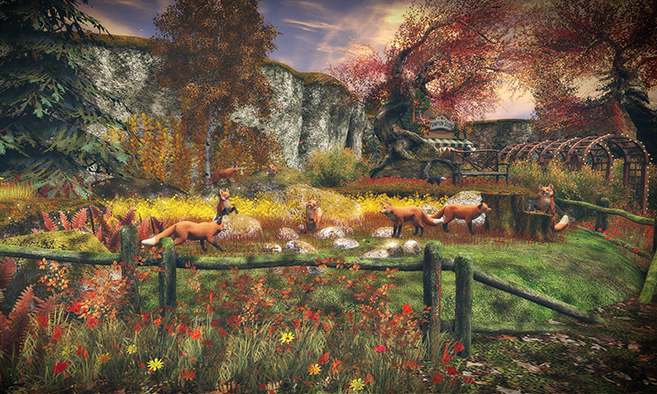 Autumn at LeLoo's World Mainland HQ