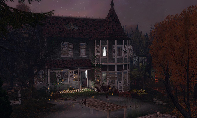 Haunted Whimsy by the Garden of Whimsy