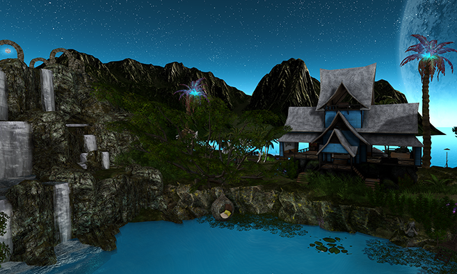 Xanadu Falls - A Tropical Alien Oasis