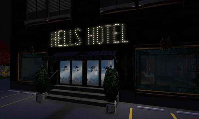 Hells Hotel Ride at Macclaine Plaza