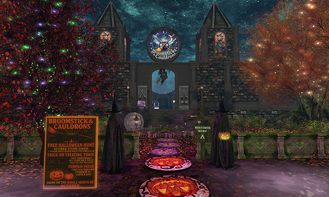 Broomsticks & Cauldrons Halloween Hunt