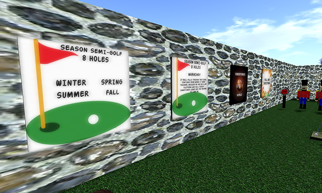 8 Hole Seasonal Semi-Golf