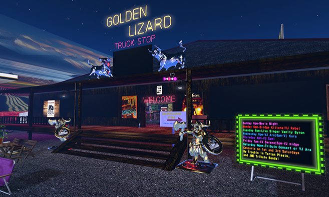 Minotaur's Golden Lizard TruckStop