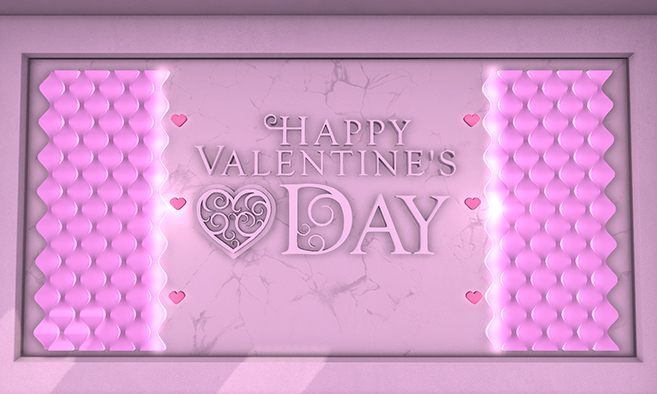 Valentine Shop & Hop - Zinnia