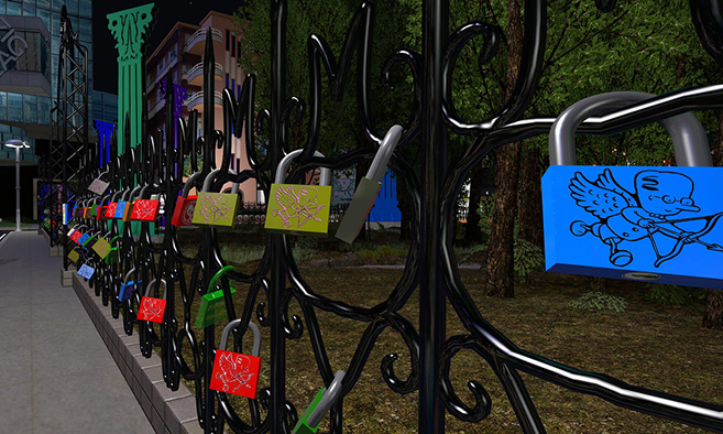 Love Locks at Moya Land