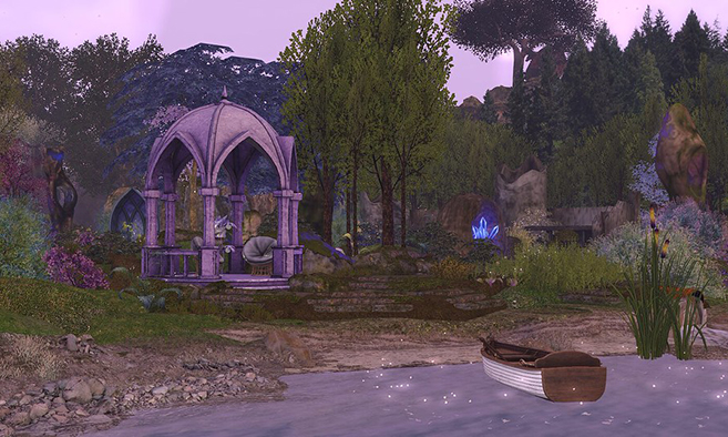 Garden of Whimsy Spring Fantasy World