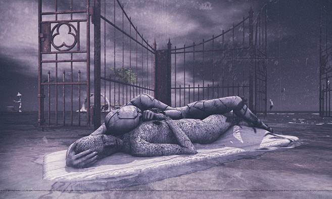 Digital Art - Cammino e Vivo Capovolto