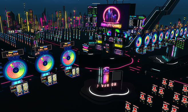 Skill Gaming Region: Spin City Games