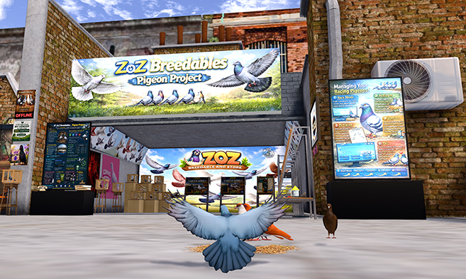 ZOZ Breedables Pigeon Project